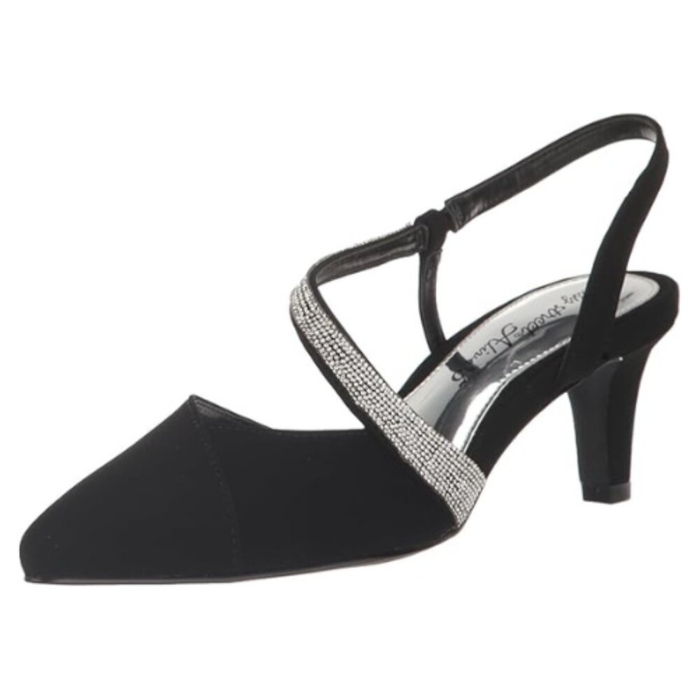 Easy Street Women's Emerald  Easy Dance Flex Pump Size 6.5N BLACK